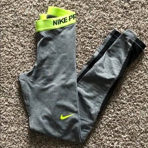 Nike pro cold weather leggings